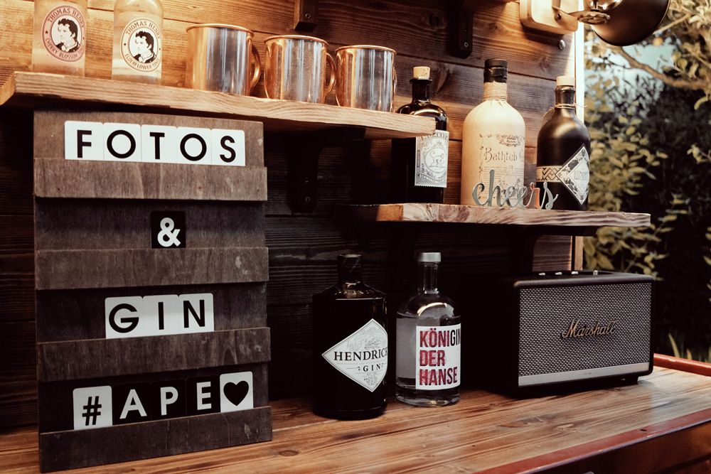 Gin Bar Piaggio Ape