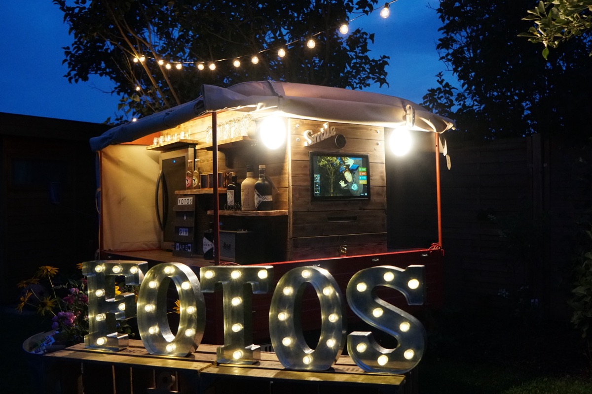 Fotobox Ape Bella auf einem Event