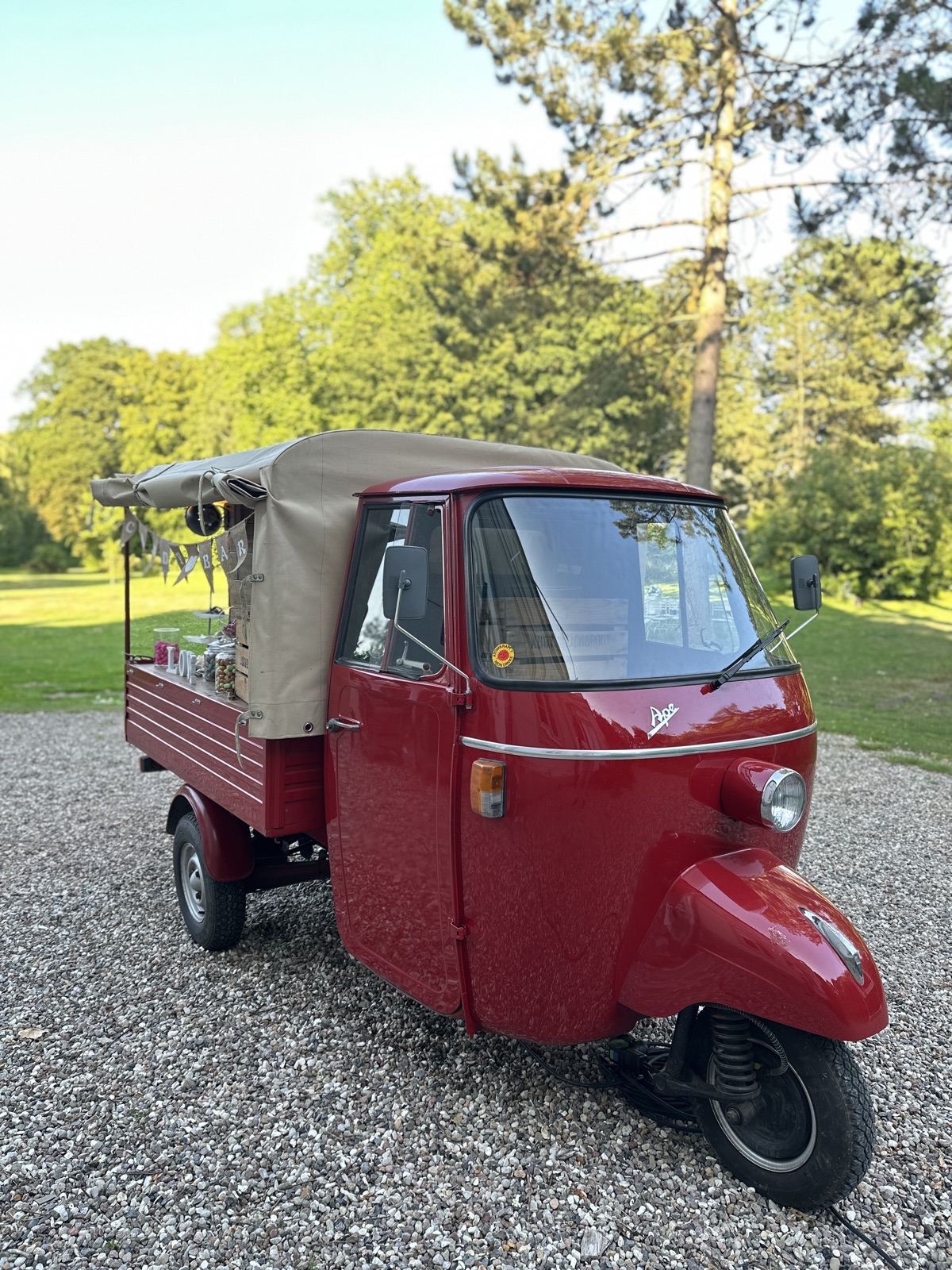 Fotobox Ape Bella im Detail – charmante Piaggio Ape als Hochzeits-Highlight in Norddeutschland